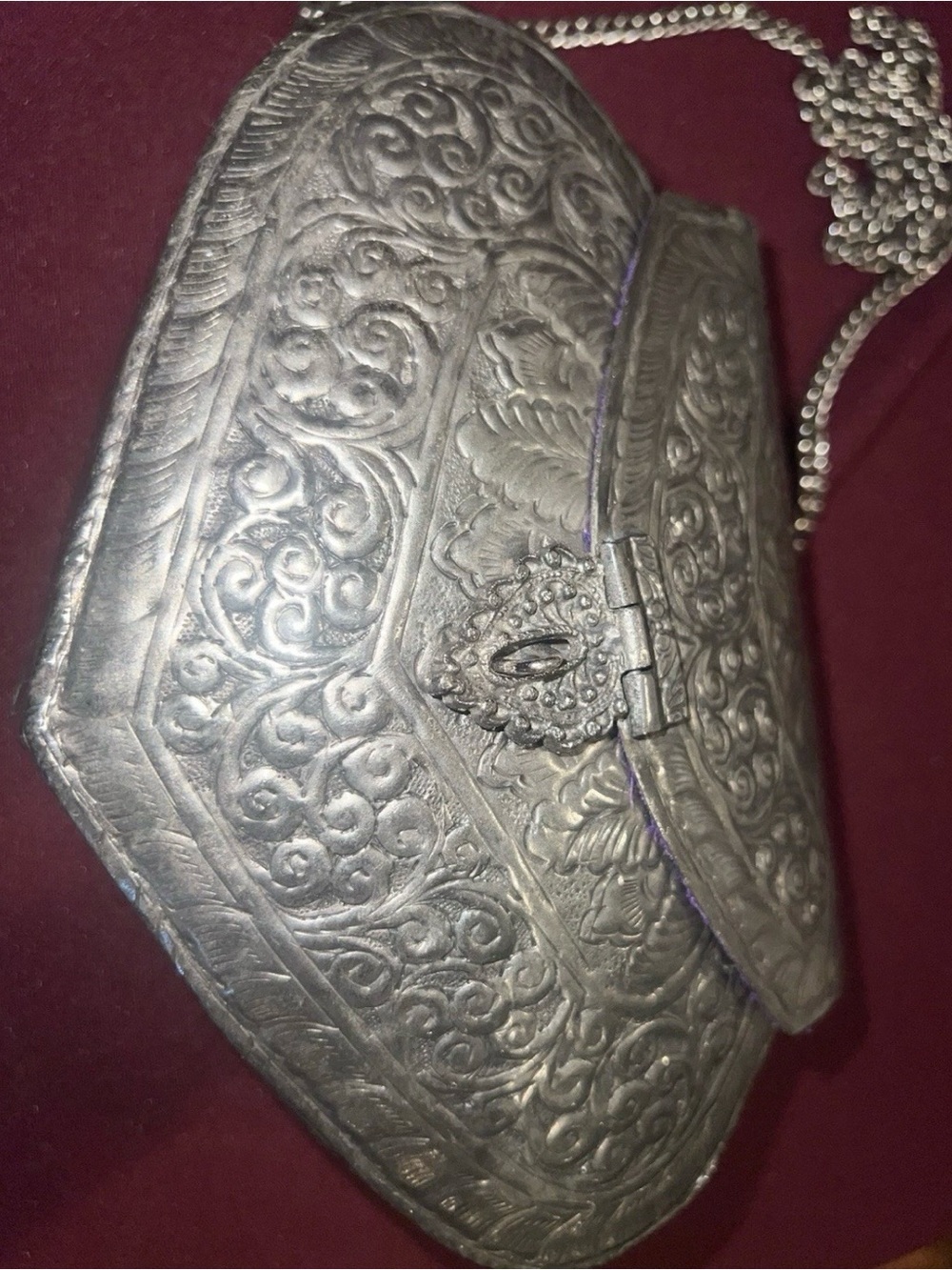 Vintage mini metal bag - Picture 2 of 9